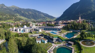 Panoramabild Alpentherme | © Alpentherme Gastein/Gerhard Michel