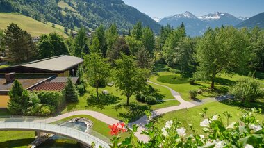 Hotel Palace – Vista sul giardino rivolto a sud | © Hotel Palace