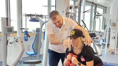 ÖSV-Athleten trainieren fürs Comeback | © Alpentherme Gastein