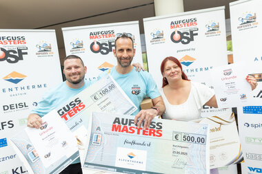 ÖSF Aufguss Masters 2025 | © Österreichisches Sauna Forum/Ryszard Rak