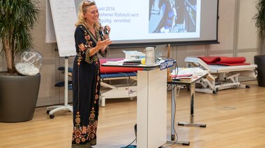 Ganganalyse Vortrag Kirsten Goetz Neumann | © Alpentherme Gastein/Conny Rupp