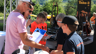 AlpenthermeGastein_Triathlon_Preisverleihung | © Alpentherme Gastein/Szedlarik