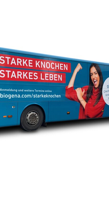 Biogena Bus Knochendichte Messung | © Biogena