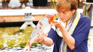 Dr. Tamara Frank Fachtierärztin für Fische | © www.fischpraxis.at