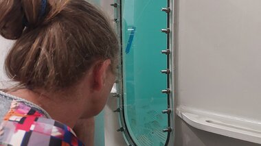 Auf Visite mit Dr. Tamara Frank | © Alpentherme Gastein