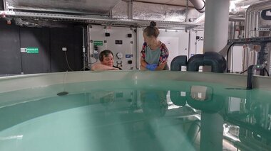 Auf Visite mit Dr. Tamara Frank | © Alpentherme Gastein