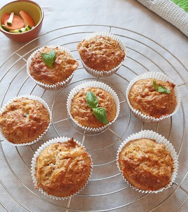 pikante Gemüse-Muffins | © Alpentherme Gastein