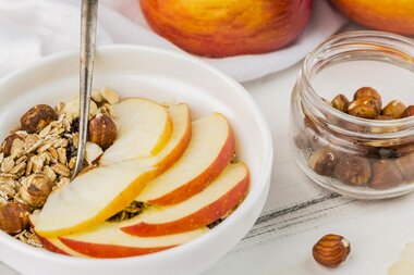 Gesunder Snack beim Training | © freepik.com