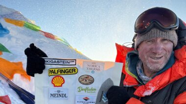 Walter Pichler am Mount Everest | © Walter Pichler