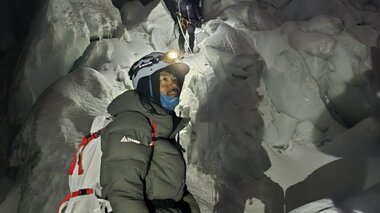 Walter Pichler am Mount Everest | © Walter Pichler